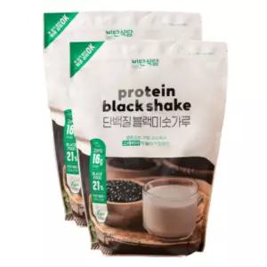 비단식당 단백질 블랙미숫가루 2kg x 2개