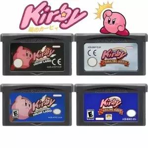 GBA NDS 커비 게임 카트리지 32비트 비디오 콘솔 카드 영어 버전 놀라운 미러 나이트메어 인 드림랜드