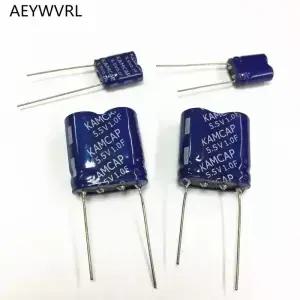 10PCS 커패시터 5.5V 0.1F 0.33F 0.47F 1F 1.5F 2F 4F 5F 10F