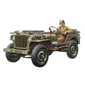 168개월에서 1200개월 사이의 연령대를 위한 타미야 지프 윌리 1/4톤 4X4 취미 모델 키트
