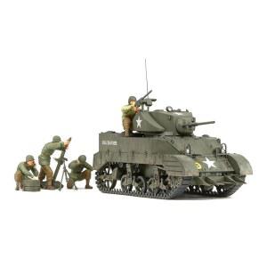 타미야 35313 1/35 미국 경전차 M5A1 플라스틱 모델 키트