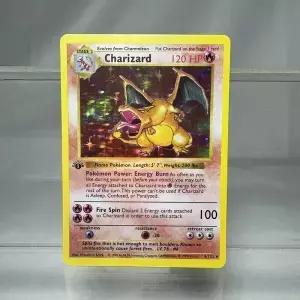PKM 카드 1st Edition 리자몽 블라스토이즈 드래고나이트 1996 베이스 세트 싱글 포일 게임 컬렉션 PTCG