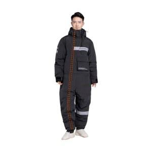 겨울 오토바이 탈것 올인원 스키방한복 영하 40도 군외투 낚시