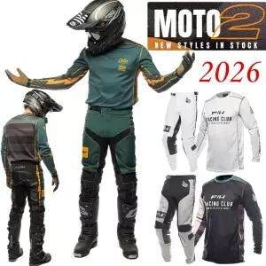 2026 FH MX 키트 오프로드 모토크로스 기어 세트 엔듀로 저지 및 팬츠 더트 바이크 콤보 모터사이클 슈트