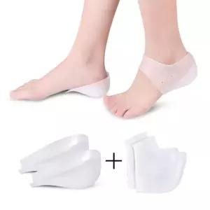 고품질 양말속 실리콘 키높이깔창 뒤꿈치패드 발쿠션 실리콘쿠션깔창 (W8155C7)