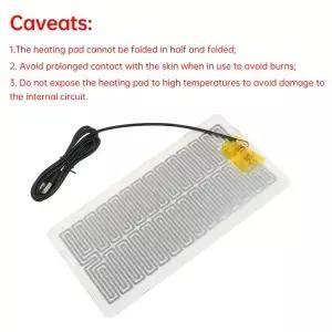 5V USB 히팅 패드 방수 플러그 앤 플레이 워밍 플레이트 히터 시트 마우스 매트 파충류 용품 식물