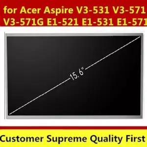 노트북 LCD 화면 Acer Aspire V3-531 V3-571 V3-571G E1-521 Q5WV1 시리즈 (15.6 인치 1366x768 40pin)