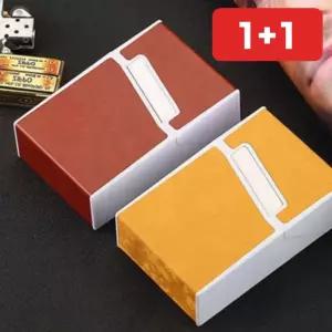 자석 담배케이스 담뱃갑 커버 하드케이스 파우치 흡연자 보관함  1+1