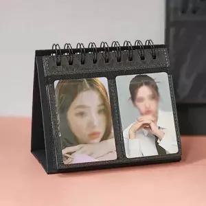 스탠딩 사진 앨범 3인치 명함 블랙
