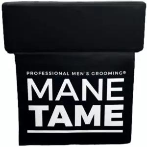 마네 TAME 이발사용 내구성이 뛰어난 프로 부스터 시트 높이와 두께 5.5인치 - 검은색