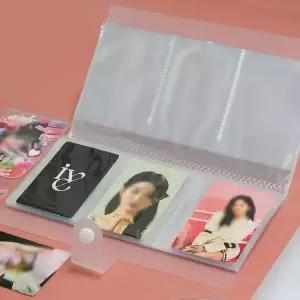 포토카드 수납앨범 카드 명함 사진보관 앨범 가로 사진첩