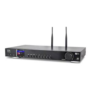 OCEAN DIGITAL WR-50 인터넷 라디오 튜너 구성 요소 WI-FI 이더넷 LAN 팟캐스트 하이파이 시스템 연결을 위한 스테레오 출력 블루투스 수신기 USB 재생 리모컨 2.4인치 컬러 디스플레이