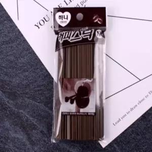 [하프클럽/]커피막대 커피빨대 빨대 포장 아메리카노 테이크아웃 얇은 막대