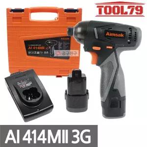 [아임삭] AI414M2-3G 충전 임팩트드릴 14.4V 2.0Ah *2개 임팩드릴