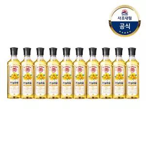 [사조대림] 해표 카놀라유 500ml X 10병 /오일/기름/튀김