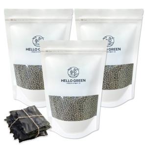 헬로우그린 국내산 프리미엄 다시마환 500gX3(팩) 총1.5kg 청정지역 완도 다시마 