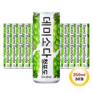 데미소다 청포도 250ml 30캔