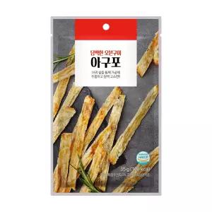 청하식품 담백한 오븐구이 아구포 35gx4봉 마른안주 맥주안주