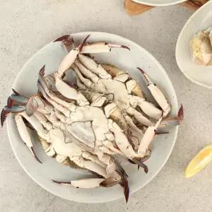 [롯데백화점]오초록 [오초록] 3대가 이어온 연평도 봄 암꽃게(알배기) 1kg / 4-5미 / 급냉