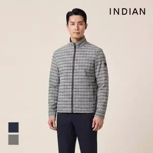 [INDIAN] 체크 홑겹 점퍼_MIECLYM3101