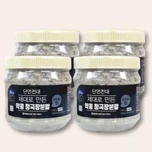 영월농협 동강마루 쥐눈이콩 약콩 청국장 분말 500g x 4개 / 국산콩 건강 발효분말
