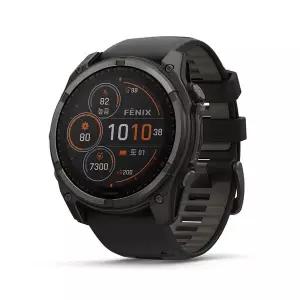 가민 피닉스 8 솔라 아웃도어 GPS 스마트워치 카본그레이, 51mm