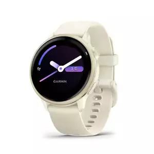 가민 비보액티브 6 웰니스 GPS 스마트워치 루나 골드, 42mm