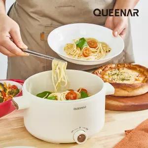 퀸나 크리미 멀티쿠커 라면포트 전기냄비 2L