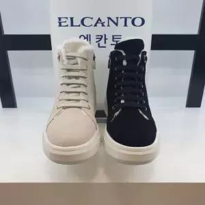 HC11 소가죽 여성화 털안감 초경량 하이탑 B3H1U4E4MC