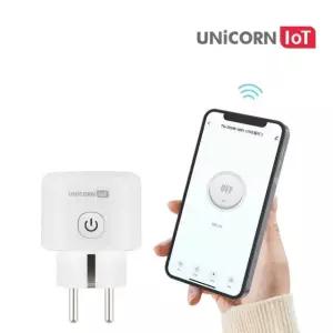 유니콘IoT TS-200W 와이파이 스마트플러그 WIFI 스마트홈콘센트 원격제어 자동타이머