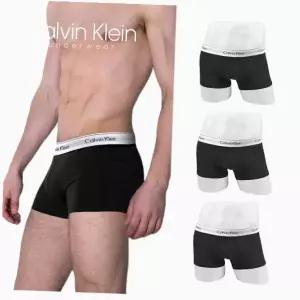 [Calvin Klein]UNDERWEAR 캘빈클라인 언더웨어 C_K 남성 팬티 3장 세트 드로즈 사각 코튼 NB4389 001 P0...