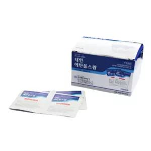 에탄올스왑 100매 1P 의료용 소독솜 알콜솜 개별포장