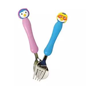 [보리보리/릴팡]릴팡 뽀로로 피규어스푼포크세트 / PR5909