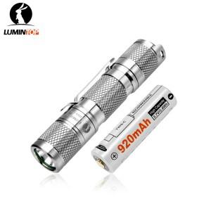 Lumintop TOOL AA V3.0 티타늄 손전등 EDC(클립 및 디퓨저 포함) 900 루멘 일상 휴대용 컴팩트 조명