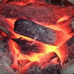 루땅 국내산 캠핑용 백탄 참숯 10kg 소탄 x1개