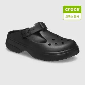 [크록스][크록스 본사] 클래식 메리제인 클로그 블랙 210581-001