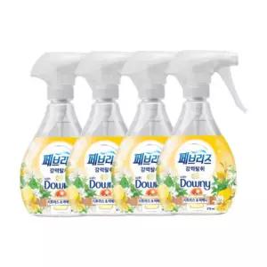 페브리즈 섬유탈취제 시트러스버베나 향 370ml x 4개