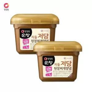 청정원 순창 차돌 저당 된장찌개양념 450gx2개