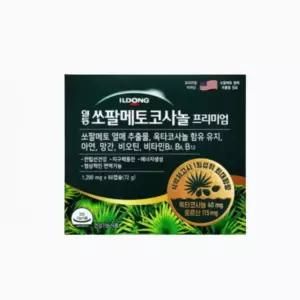 일동제약 쏘팔메토코사놀 프리미엄 1200mg x 60캡슐