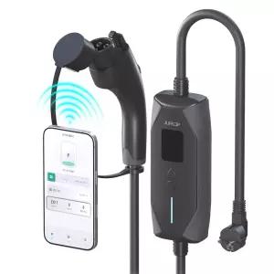 주파집 휴대용 전기차 충전기 16A 220V 이동형 가정용 완속 충전 케이블 EVC01 5M