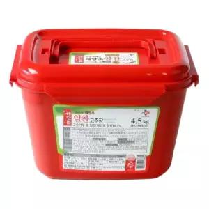 해찬들 태양초알찬고추장 4.5kg