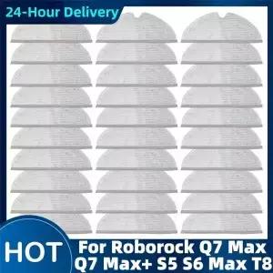 로보락 Q8 Max Plus Q5 Pro Q7 물걸레 천 액세서리 교체용 세척 가능한 걸레 예비 부품 Roborock 최대