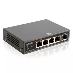 5포트 POE 스위칭허브 NEXT-POE605F [H@lu]
