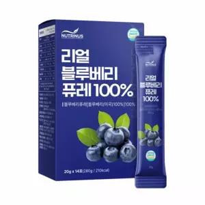 블루베리 퓨레 100 미국산 A등급 리얼 블루베리 안토시아닌 스틱 14포