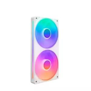 NZXT 화이트 F280 RGB CORE 쿨링 케이스팬 FDB 베어링