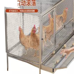 방목형 닭장 자동문 센서 연장 80 새장 내추럴 잠금장치 조류 앵무새 x 58x62