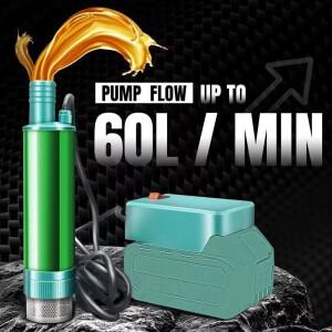 Makita 18V 배터리 BL1830/1840/1850/1860 용 2.4M 리튬 펌프 38mm 무선 디젤 연료 물 이송 40-60L/min