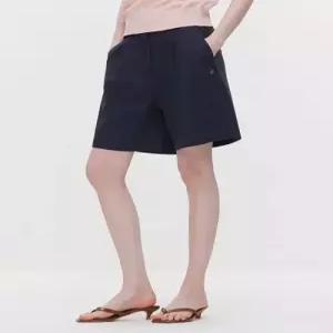 마리끌레르 marieclaire 원턱 쇼츠 린넨 팬츠(MAGBSO02MNY)