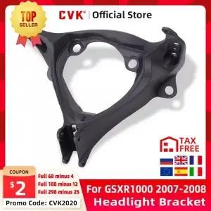 CVK 헤드 라이트 브래킷 오토바이 어퍼 스테이 페어링 스즈키 GSXR1000 1000 GSX-R 2007 2008 07 08 부품