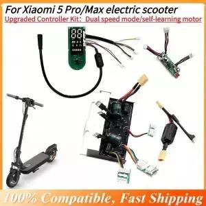 샤오미 5 PRO/MAX 스쿠터용 업그레이드된 55km/h 전동 컨트롤러 키트 - 속도 잠금 해제 모터 자가 학습